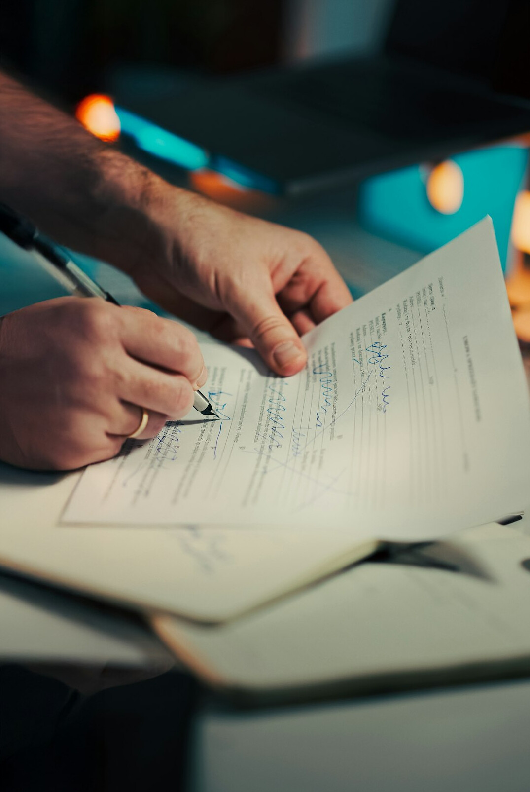 football coach signing contract
