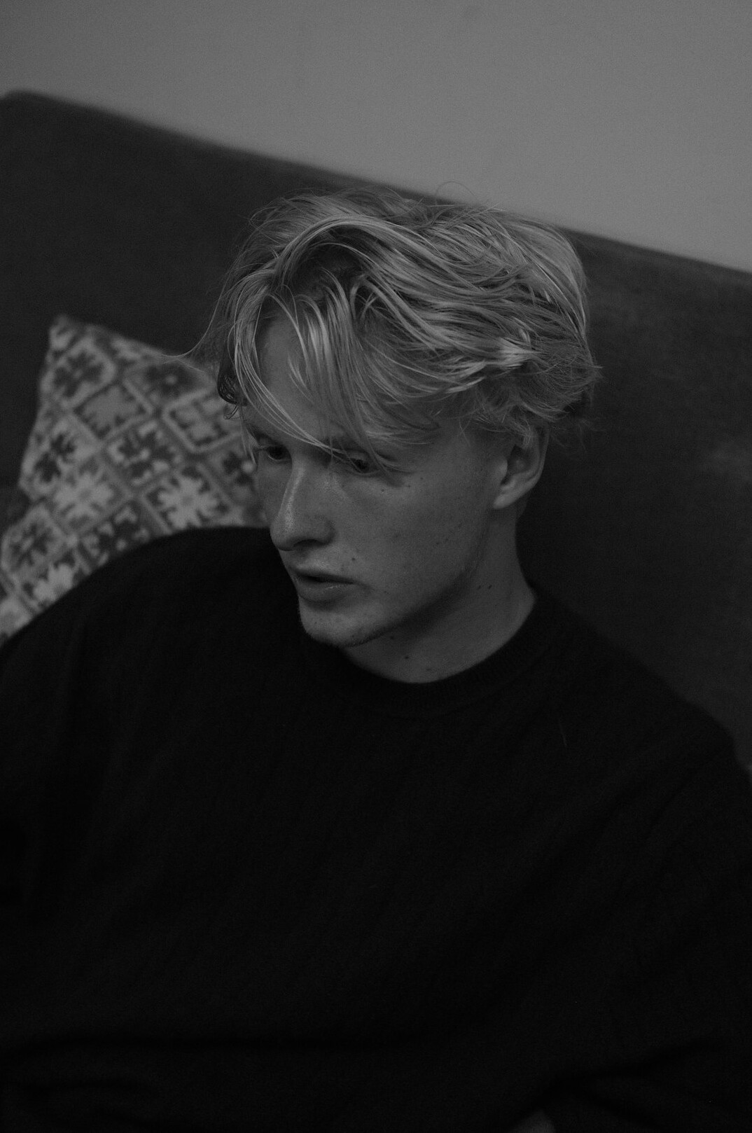 Portrait of Danish male digital editor